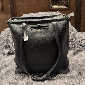 Kate Spade On Purpose Zip Top Leather Tote